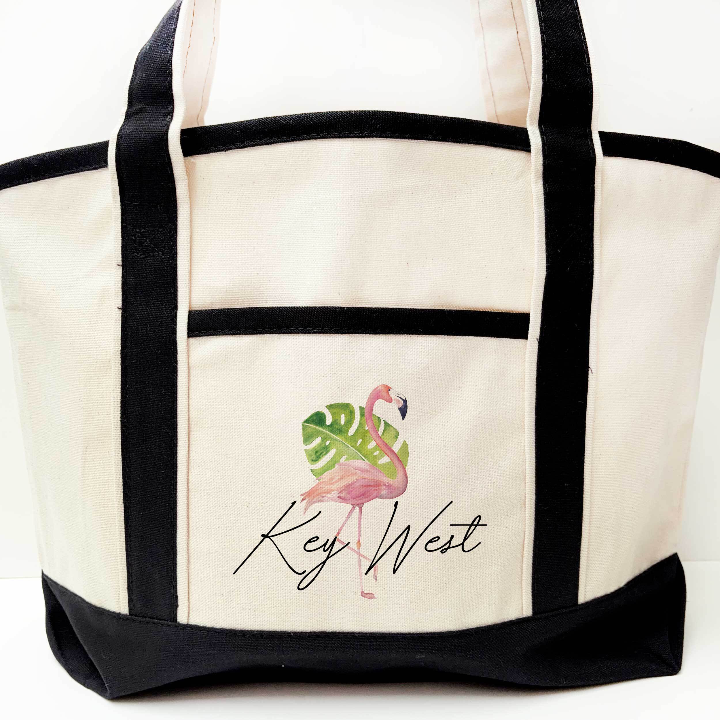 Flamingo Beach Tote