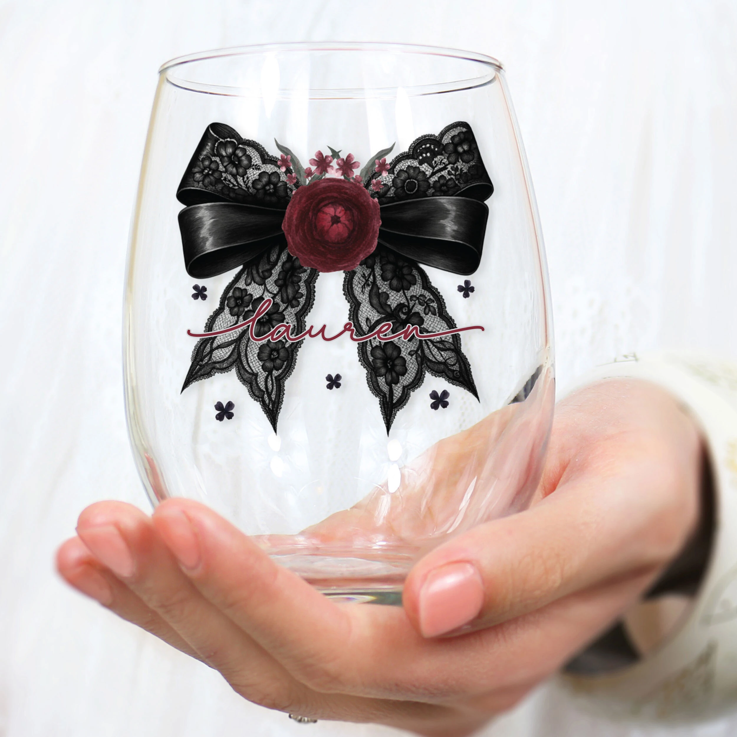 Personalized Halloween drinkware