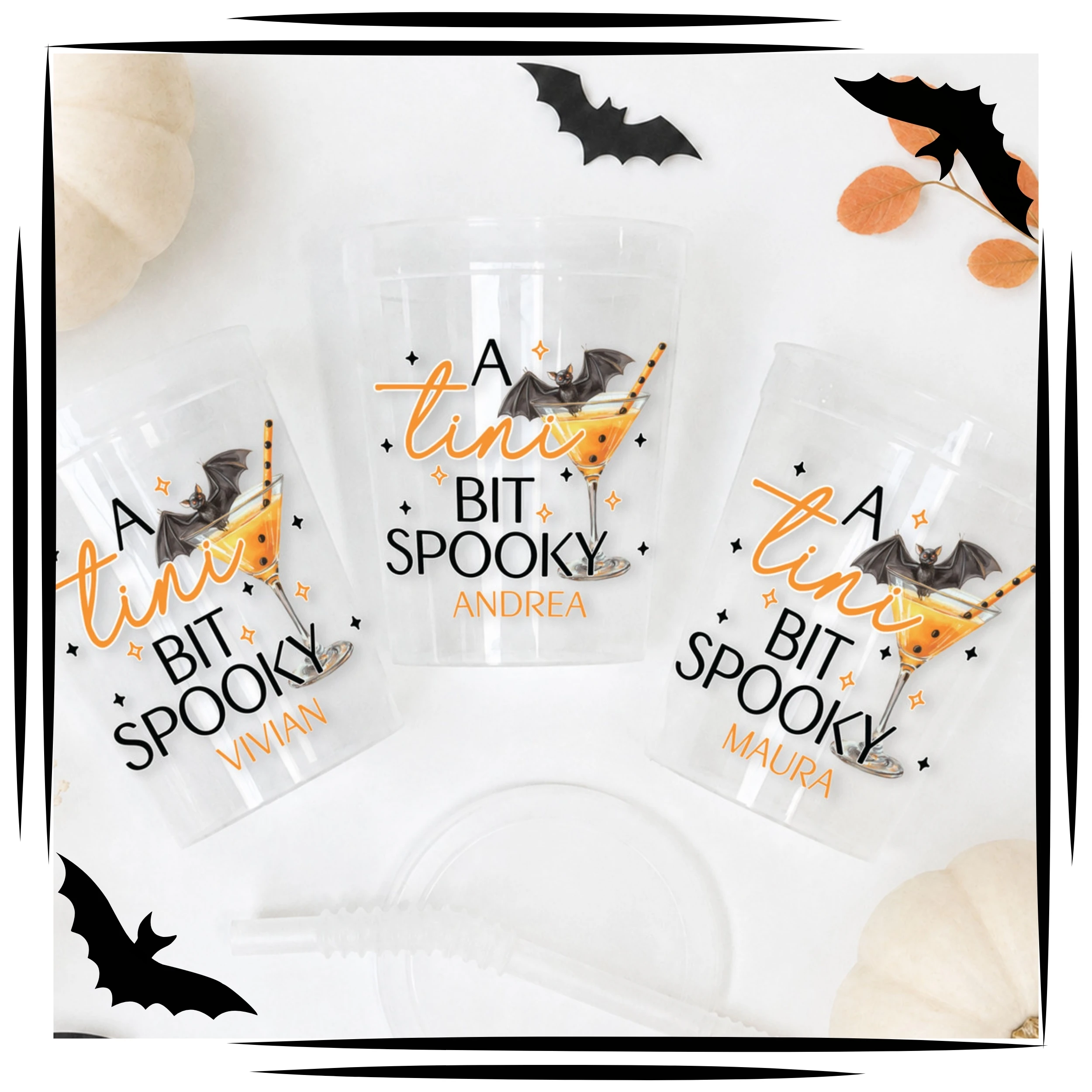 Personalized Halloween party favors