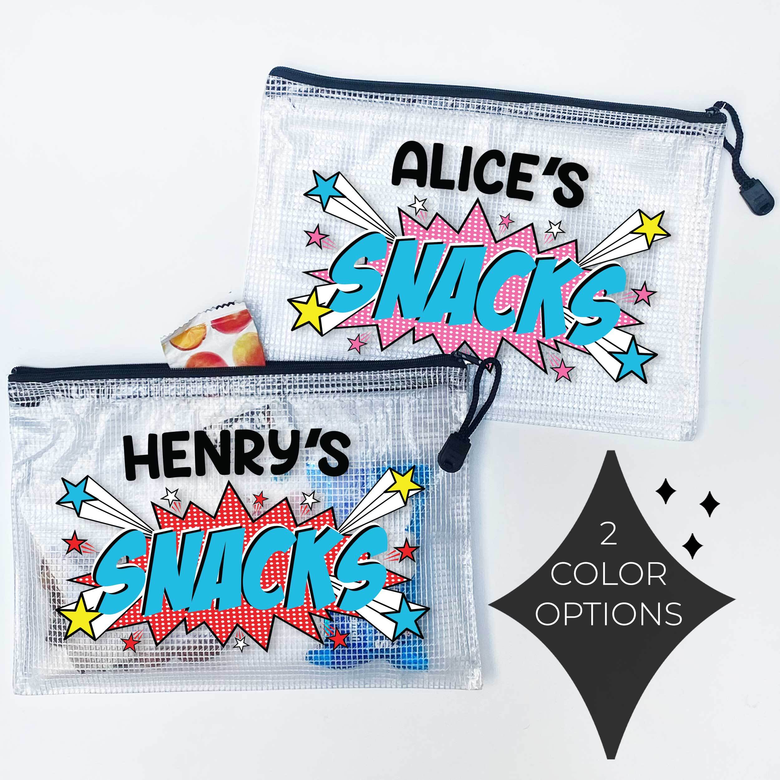Personalized back to school lunch and snack essentials — Joy & Chaos