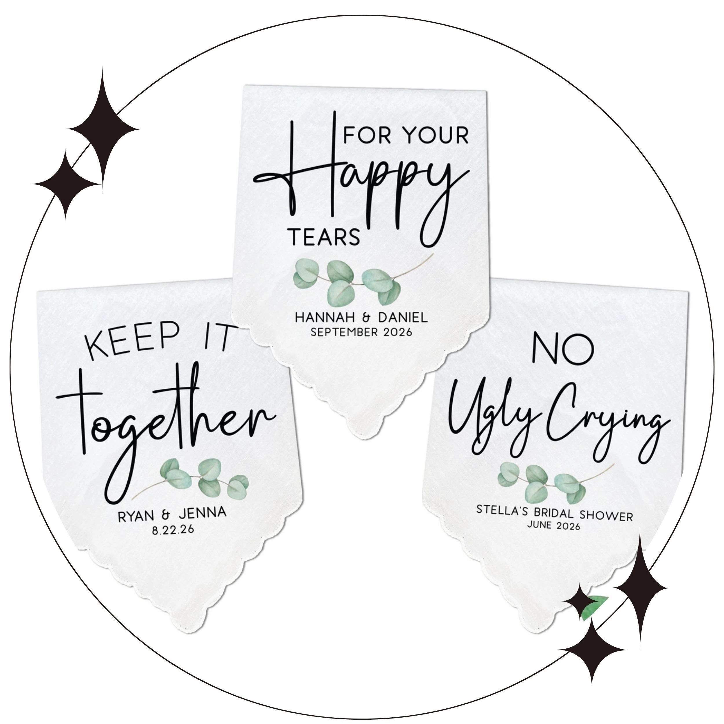 New personalized wedding gifts and favors