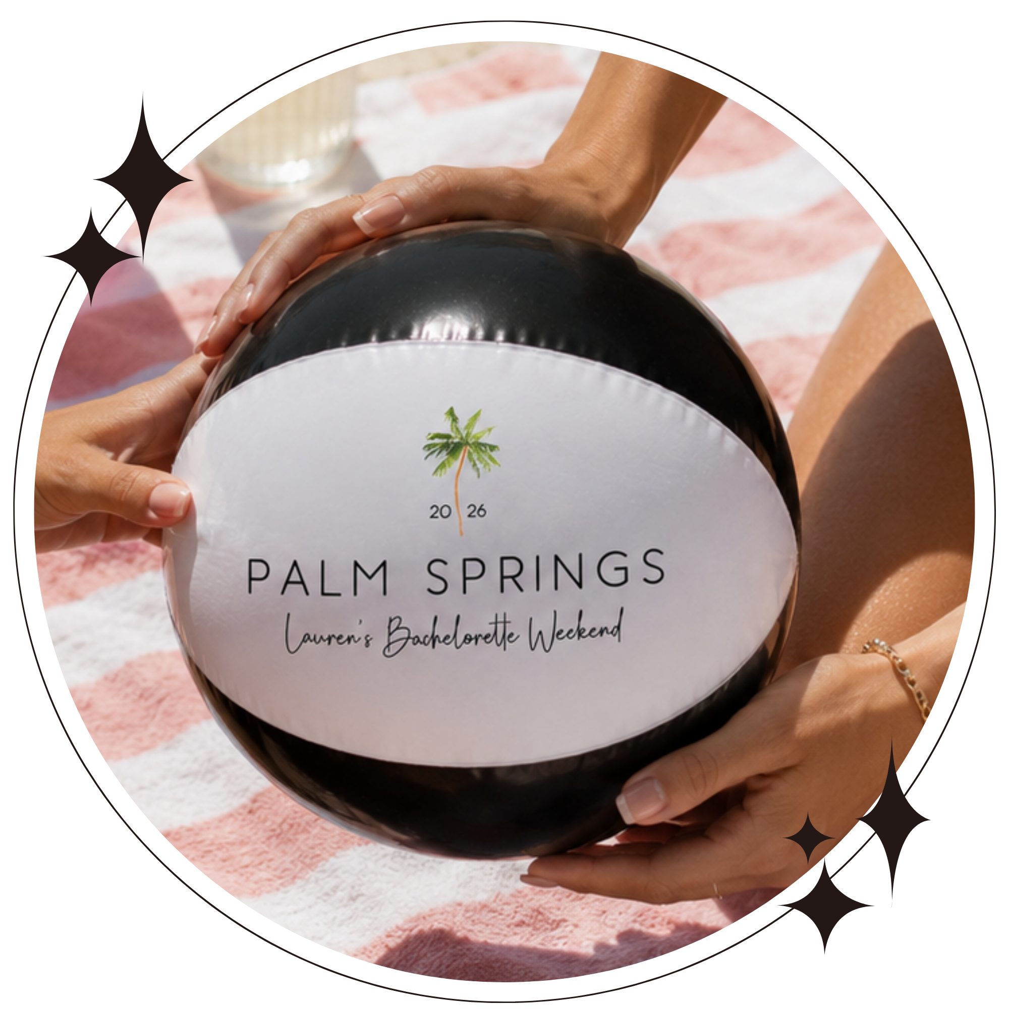 Palm Tree Bachelorette Party Favors