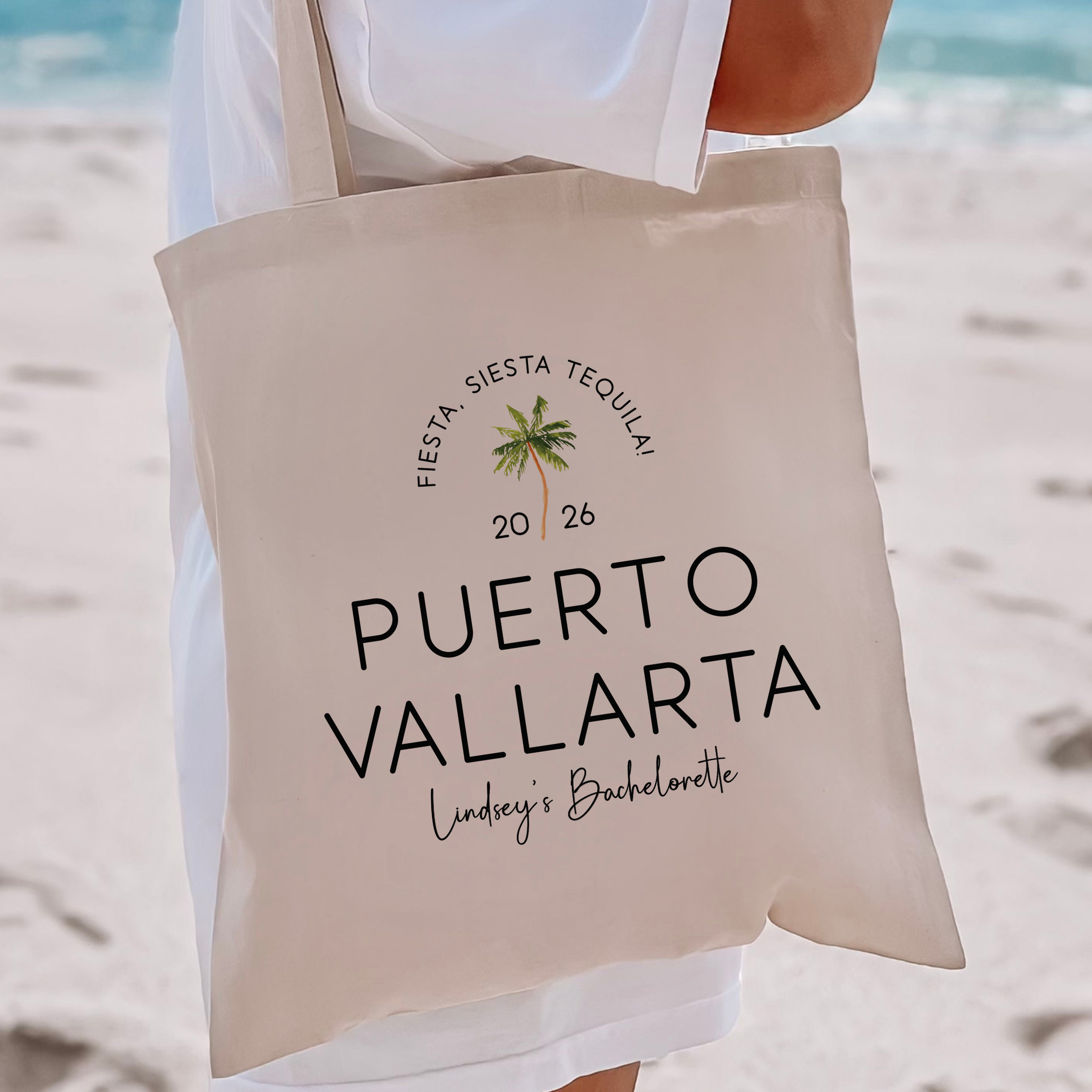 Custom bachelorette tote bag