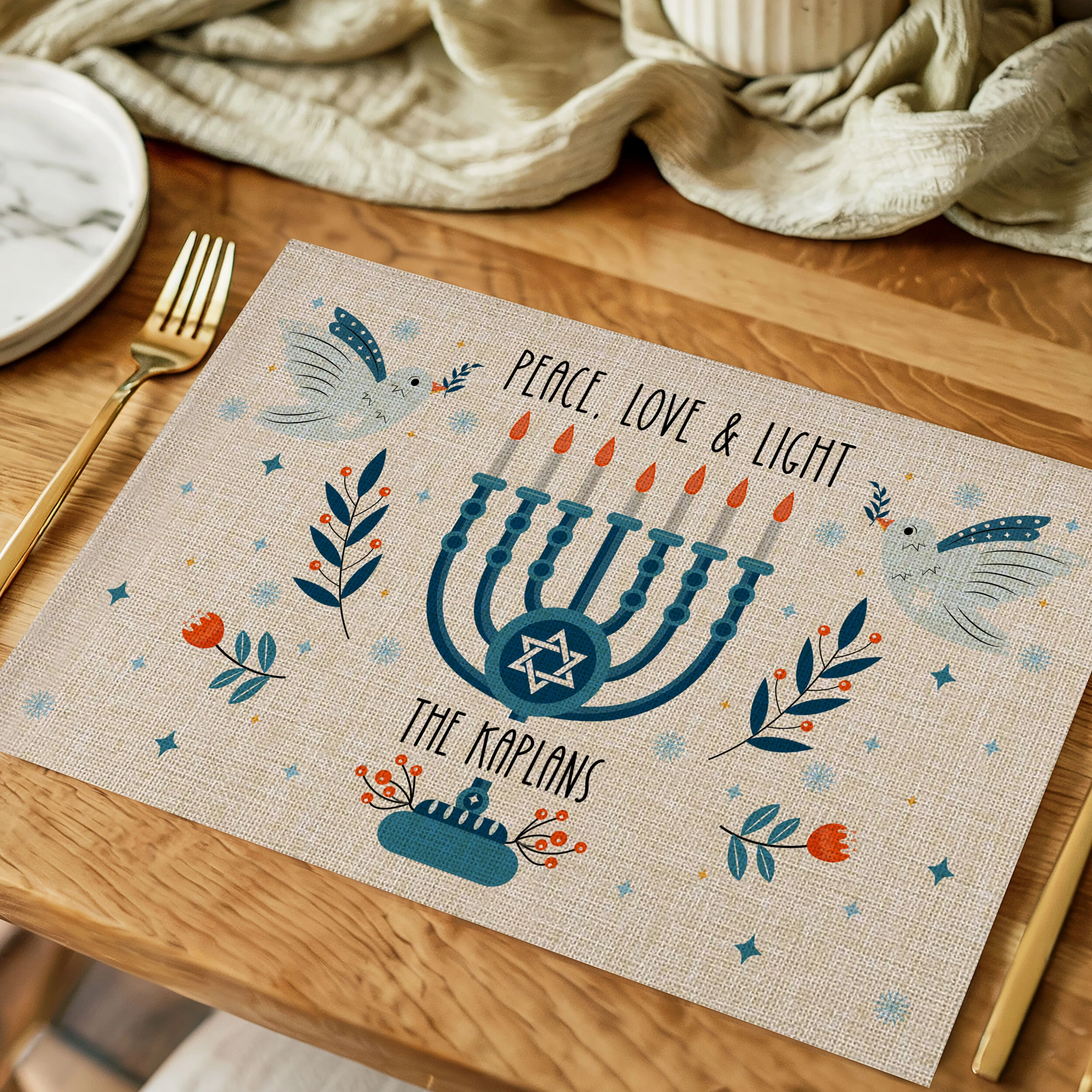Personalized Hanukkah gifts for home