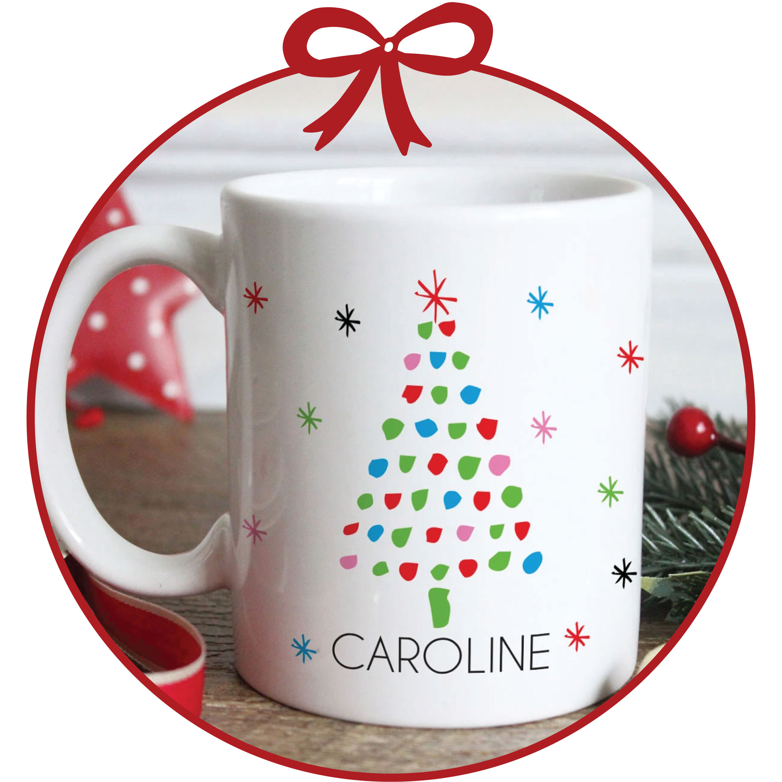 Personalized Christmas kitchen gifts and decor
