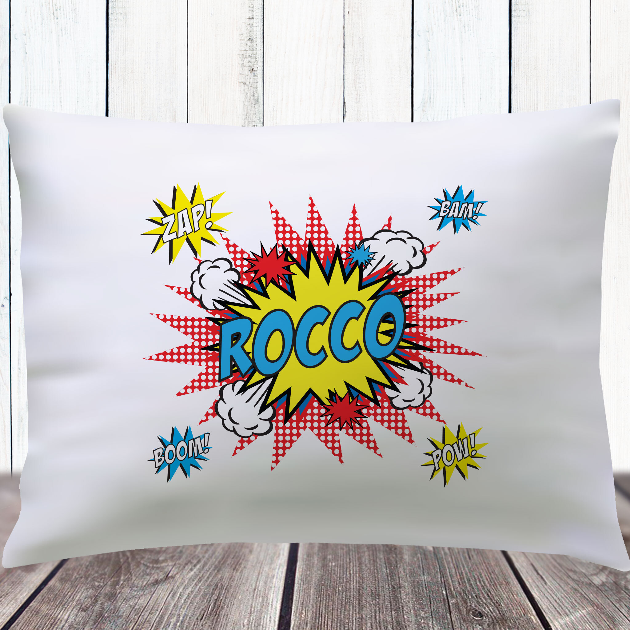 Personalized boys' pillowcases
