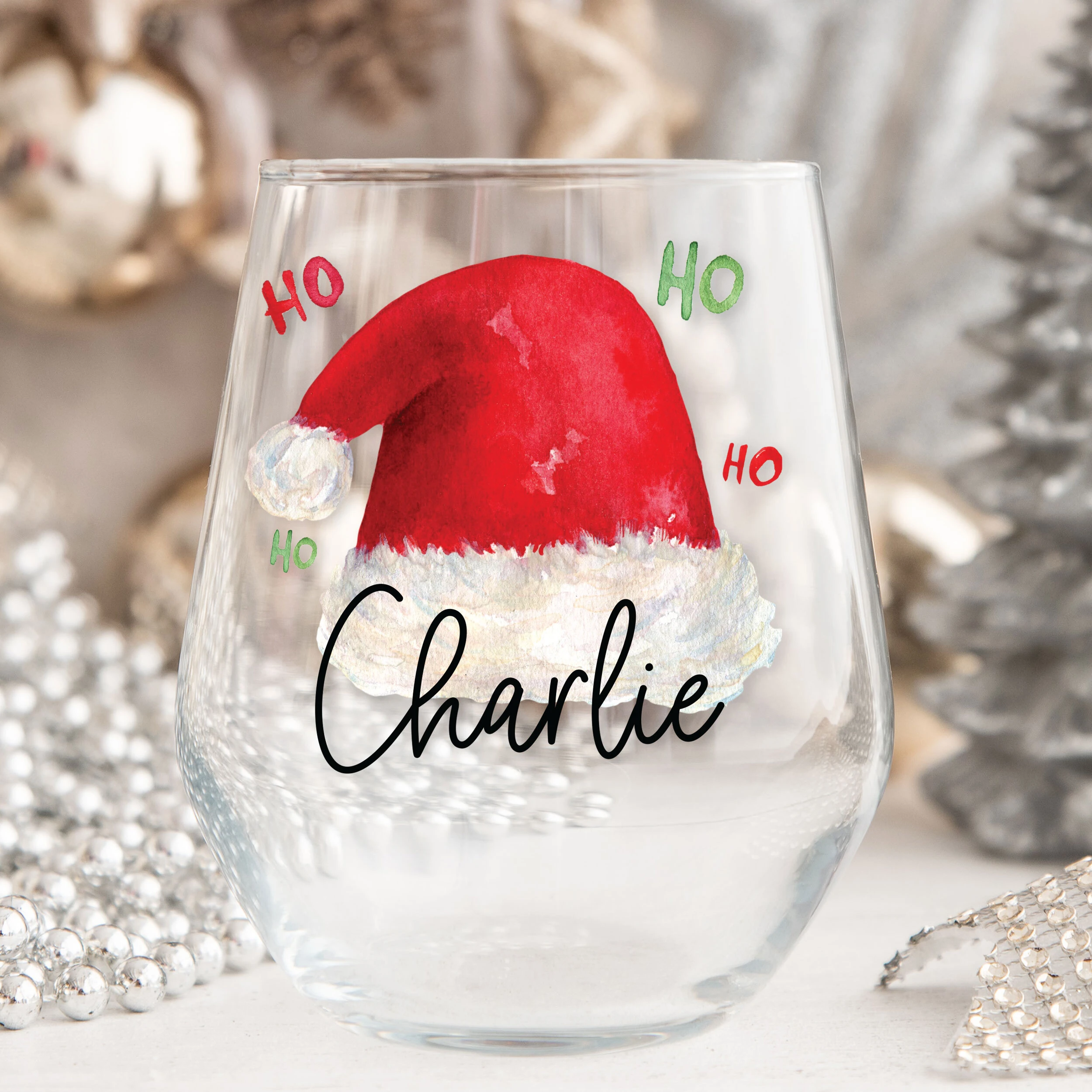 Personalized Christmas party supplies for holiday entertaining
