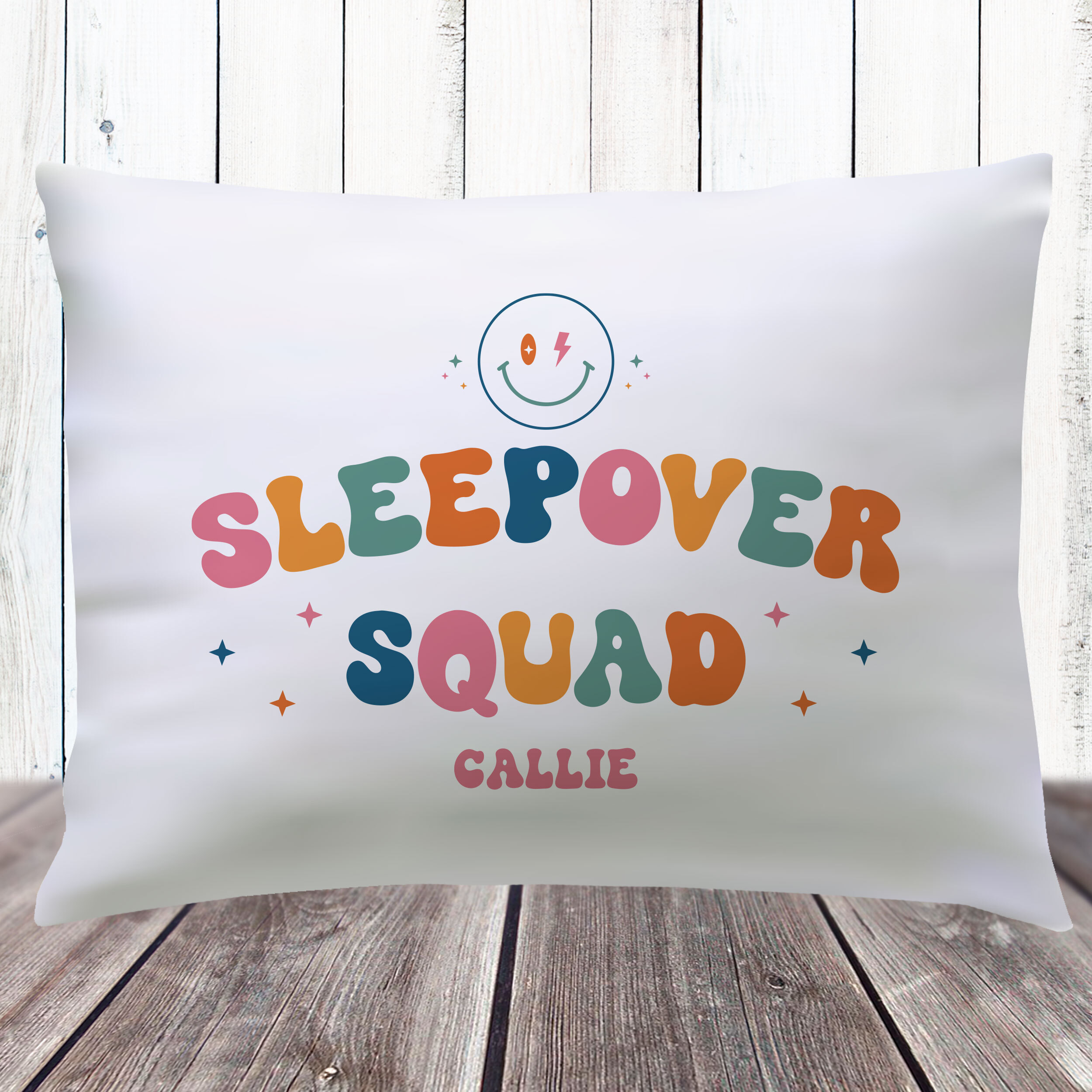 Personalized sleepover pillowcases