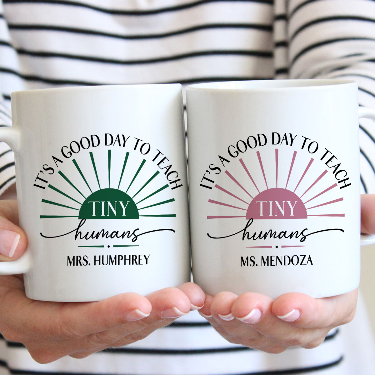 Personalized teacher gift from Joy & Chaos