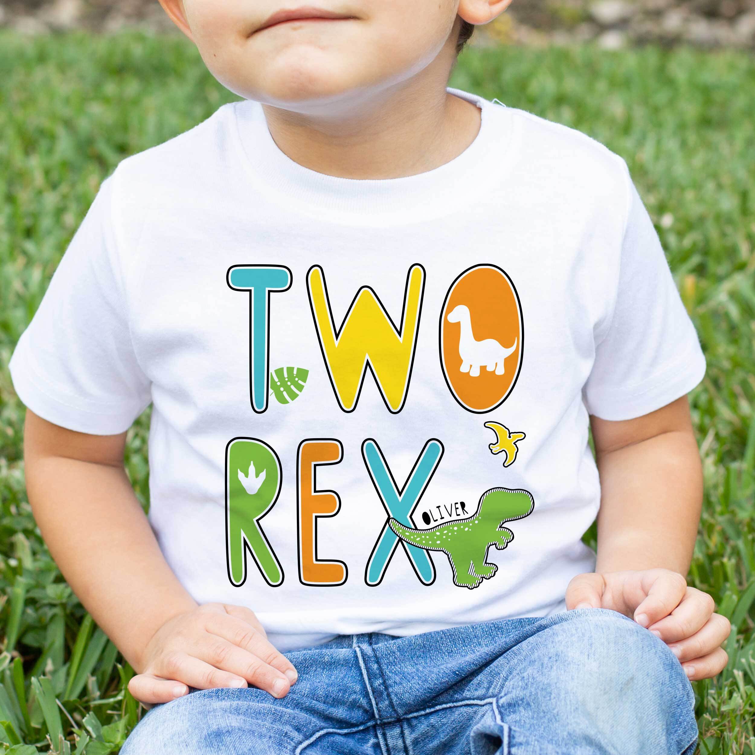 Personalized second birthday gifts, shirts and party favors