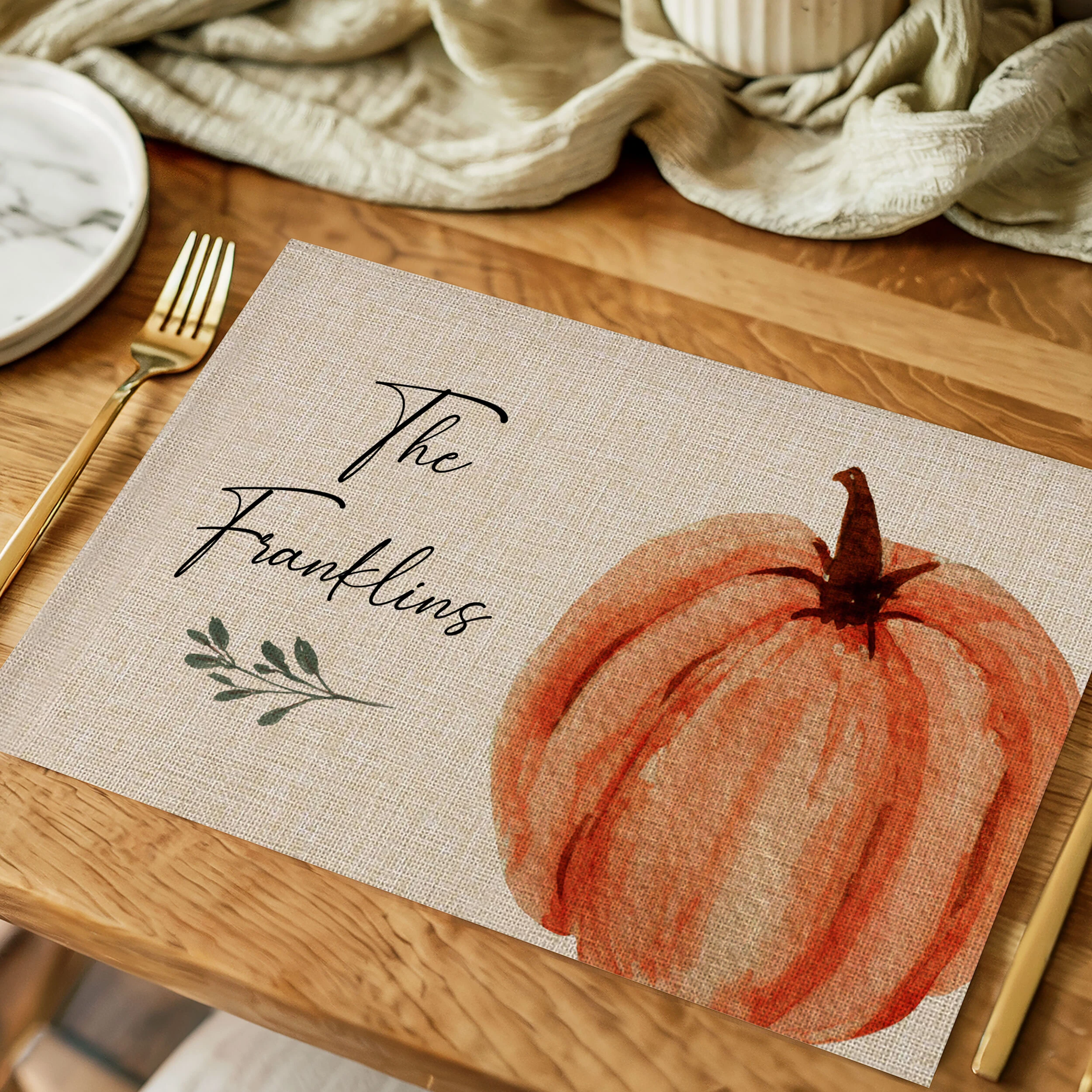 Personalized Thanksgiving gifts for home