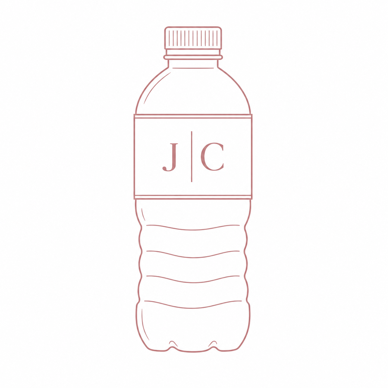 Wedding Water Bottle Labels