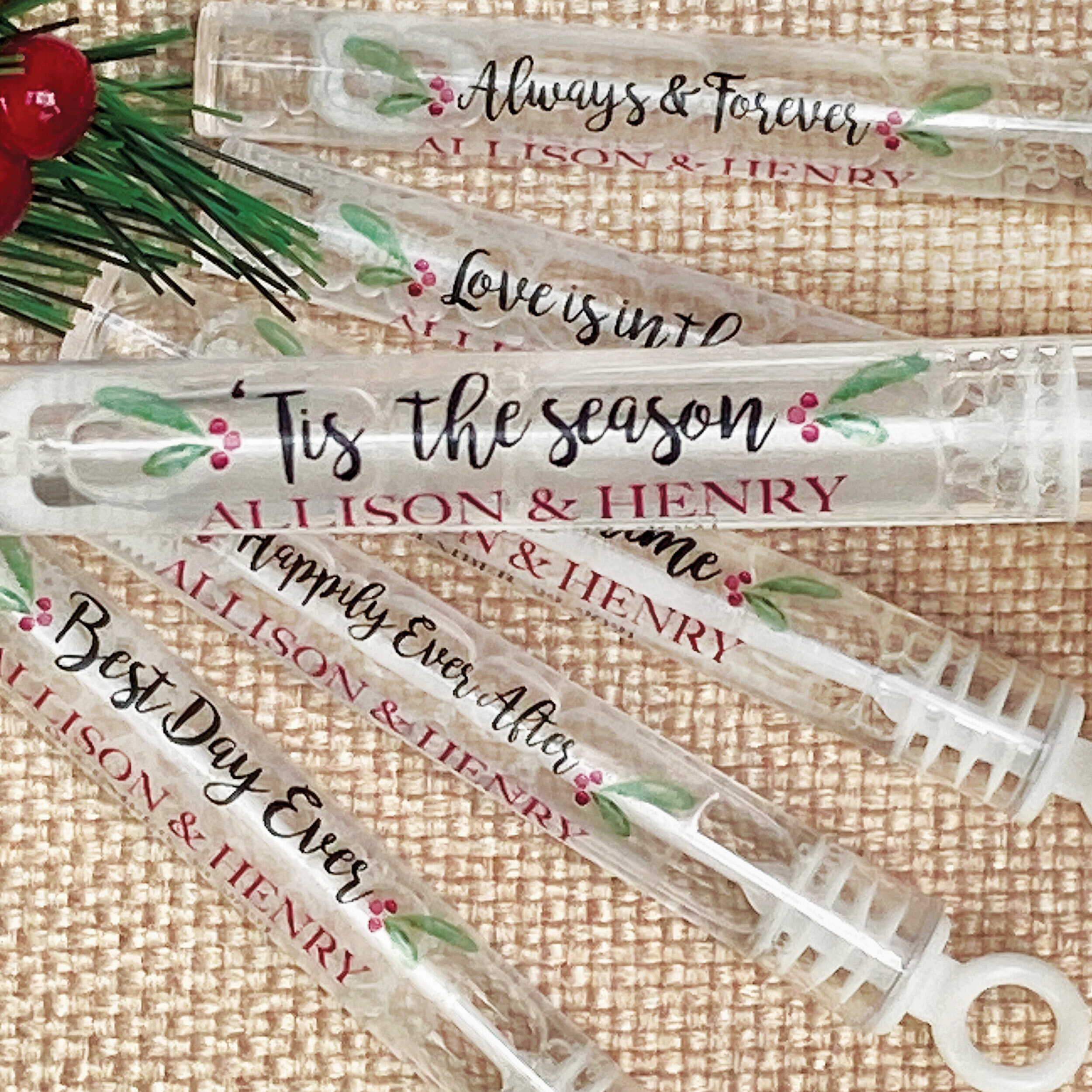 Christmas and New Years Weddings