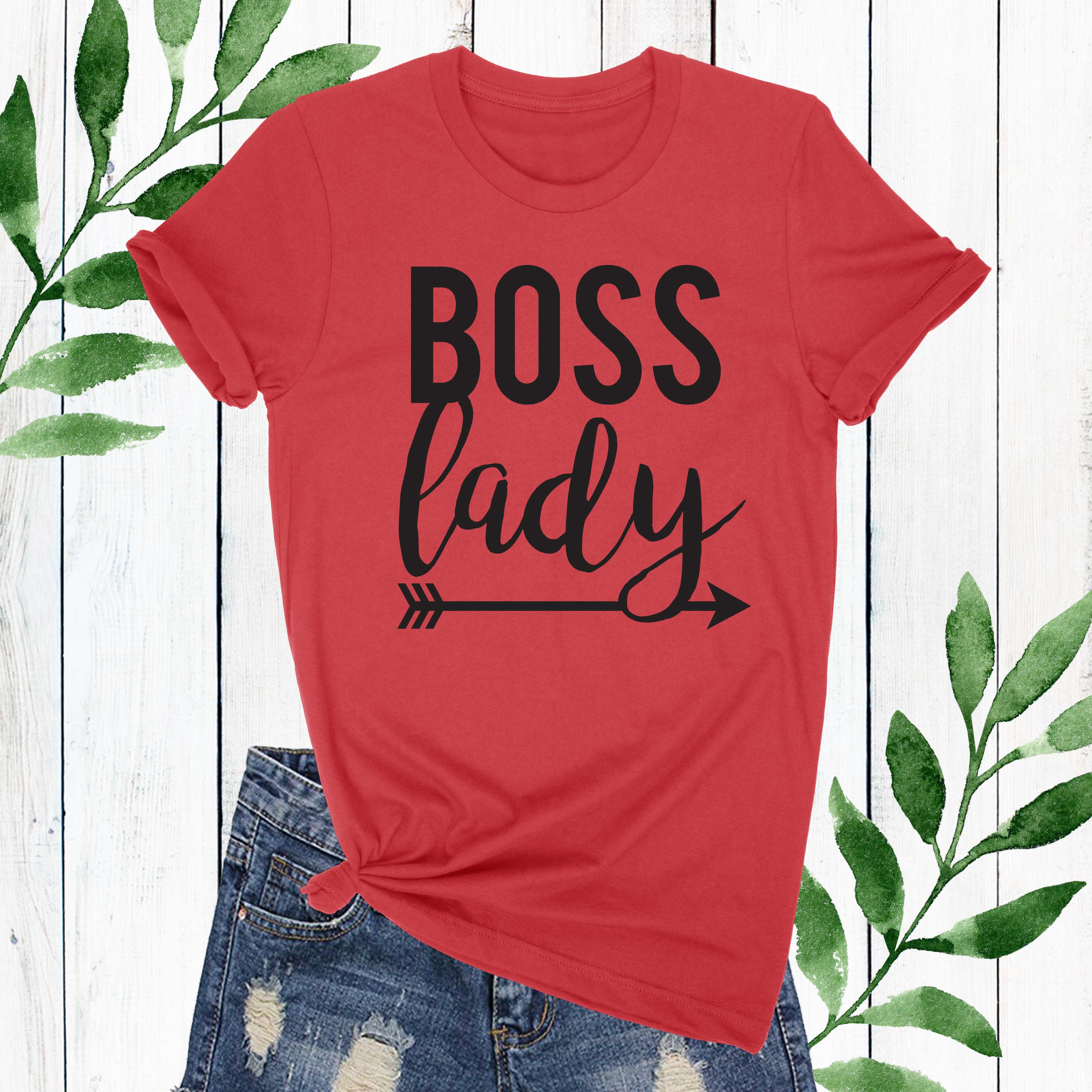 t shirt boss lady
