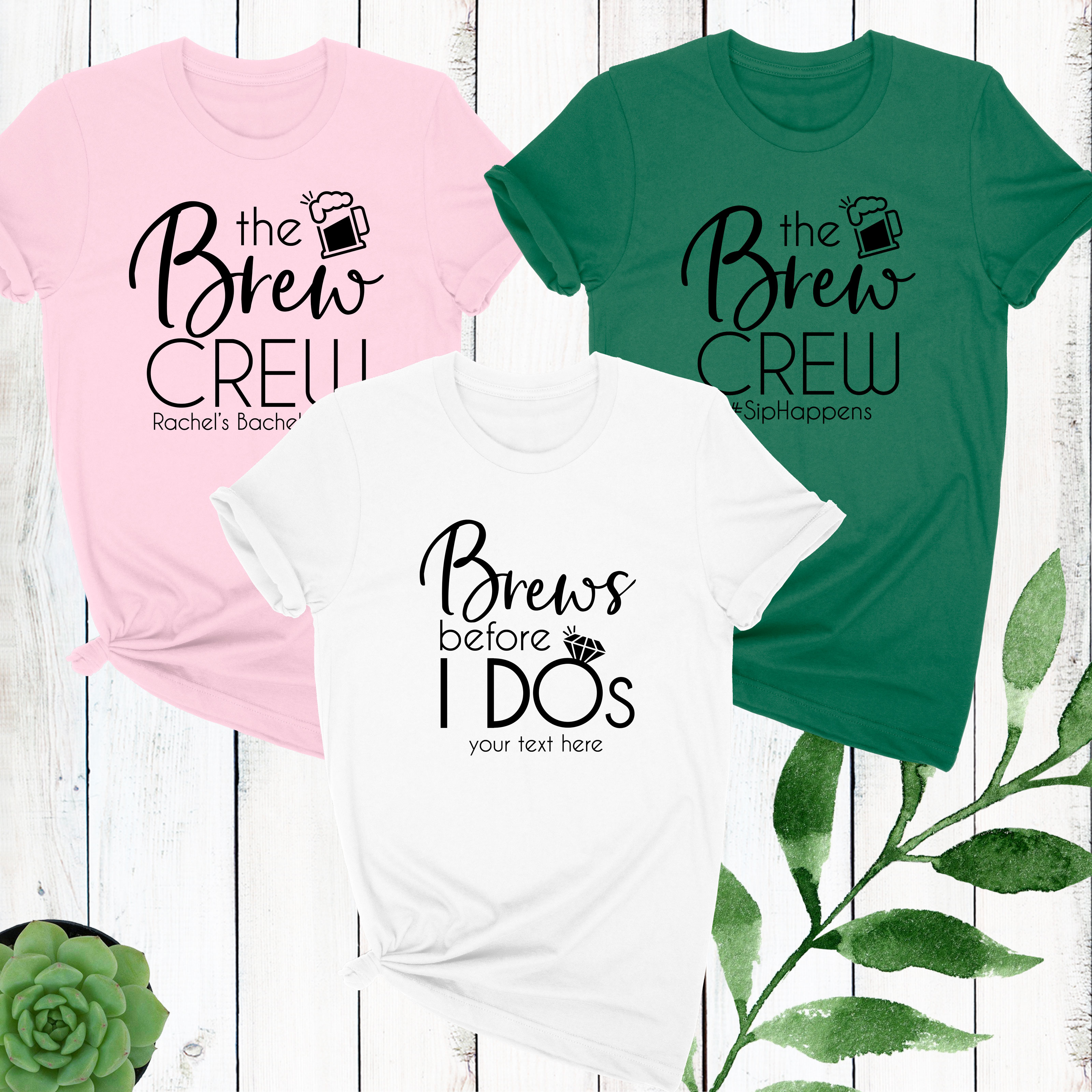 Brew Crew/Brews Before I Do's T-Shirt