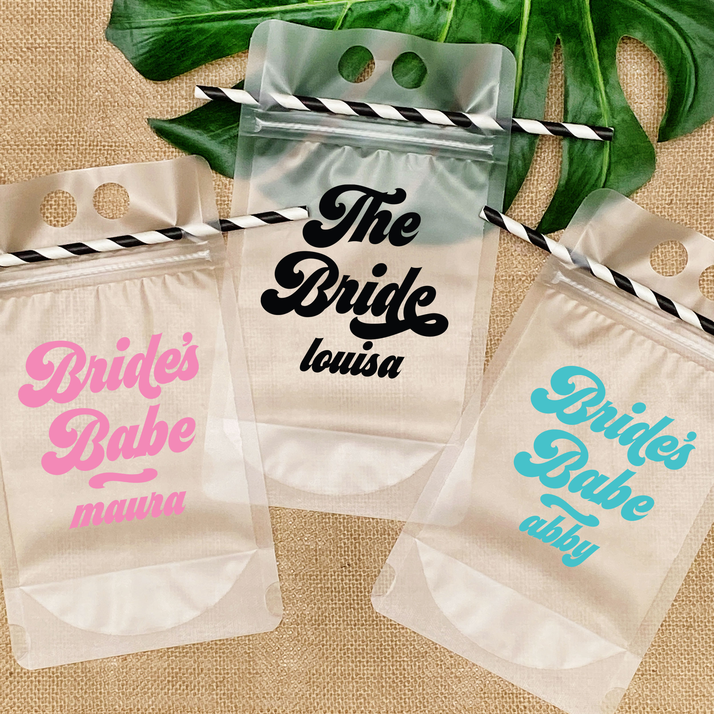 Nashville Girls Trip - Nashty Birthday Gifts + 21st Birthday Party Favors -  Funny Wine Drink Pouches - Custom Adult Juice Pouch Booze Bags by Joy &  Chaos