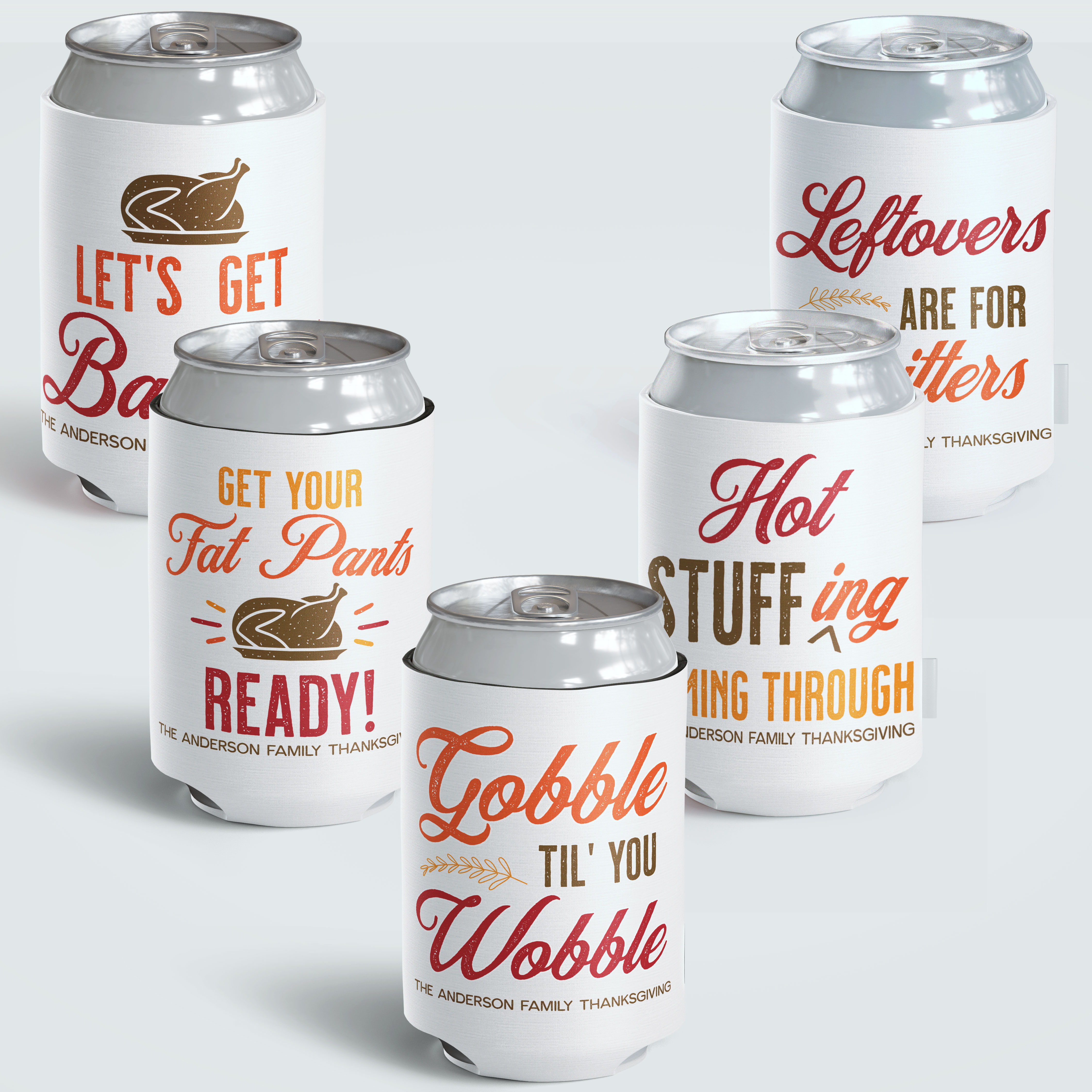 Personalized Funny Wedding Can Coolers, Custom All You Need Is