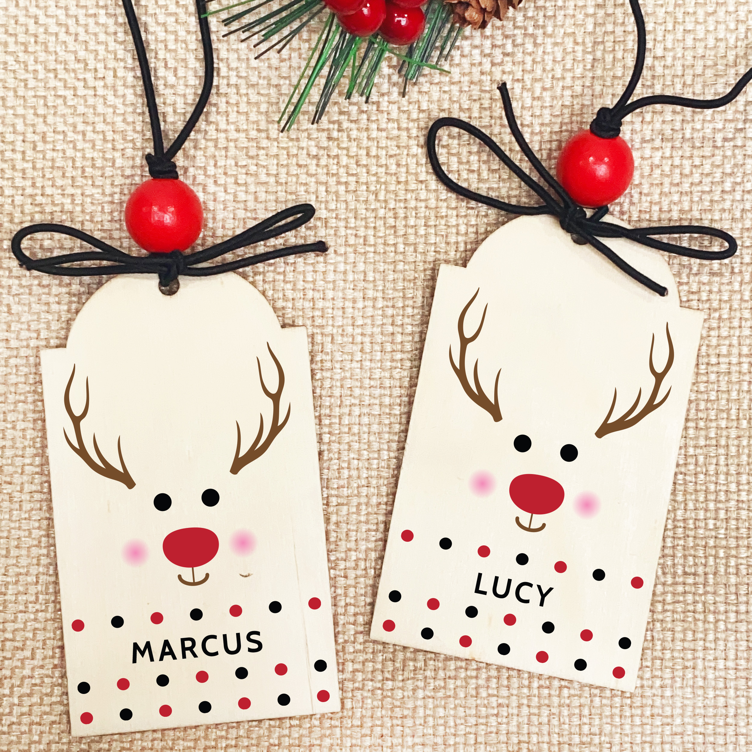 Christmas DIY Kit | Personalized Stocking Tags