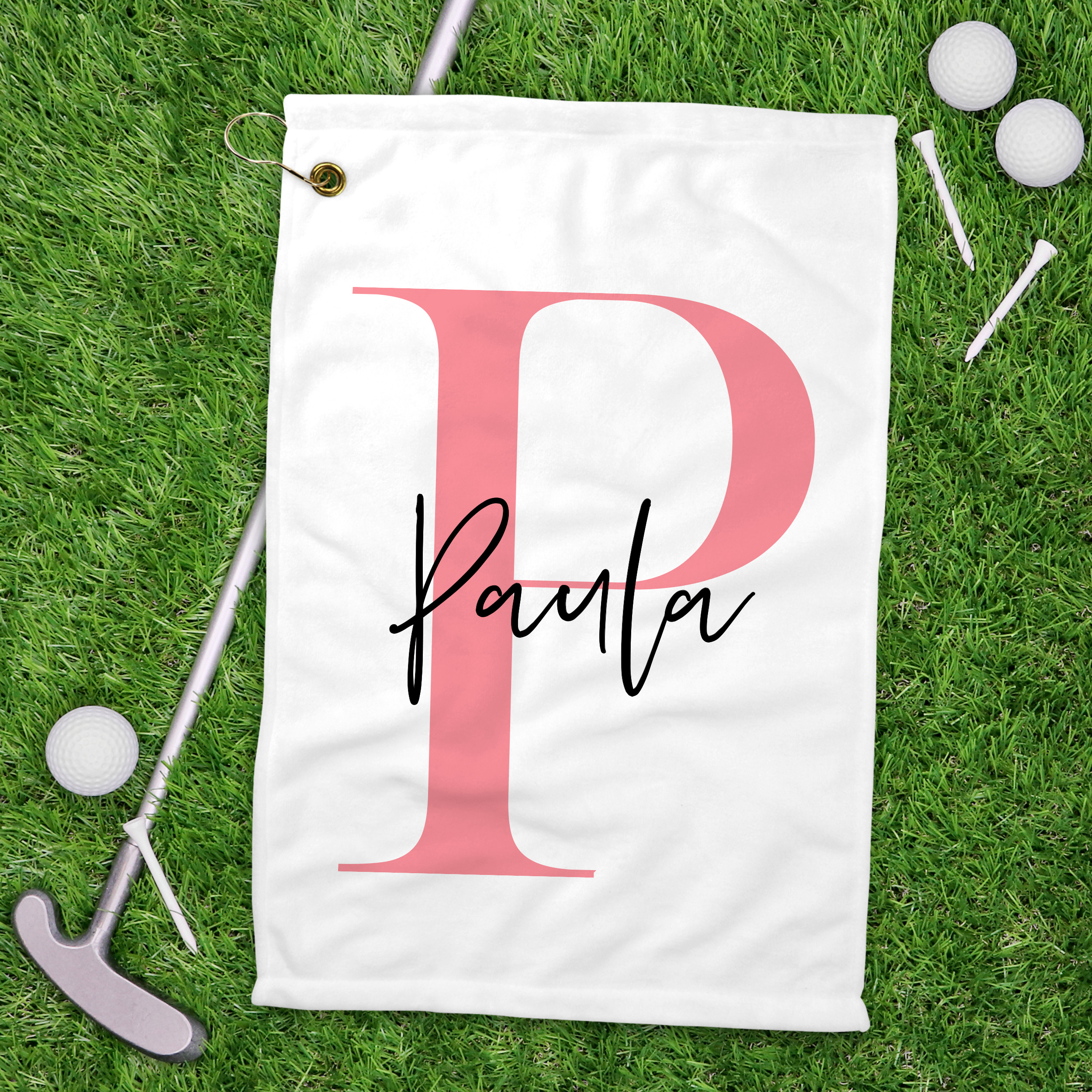 Personalized Golf Towel - Monogrammed Golf Towel