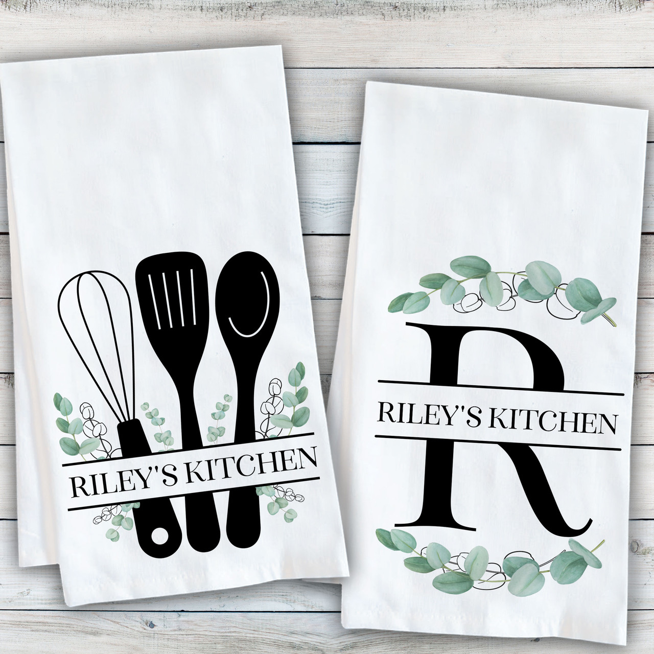 Personalized kitchen boa towel … curated on LTK