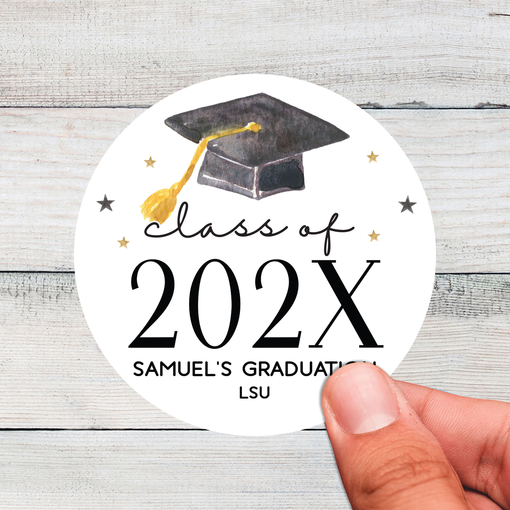 Stickers Girl Graduation Sticker Graduation Cardstock Stickers