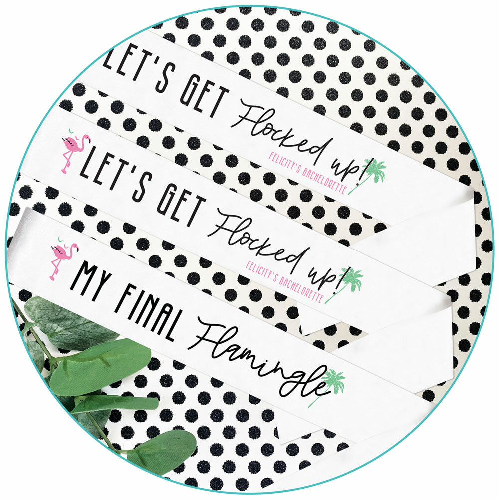 Bachelorette Party Sashes