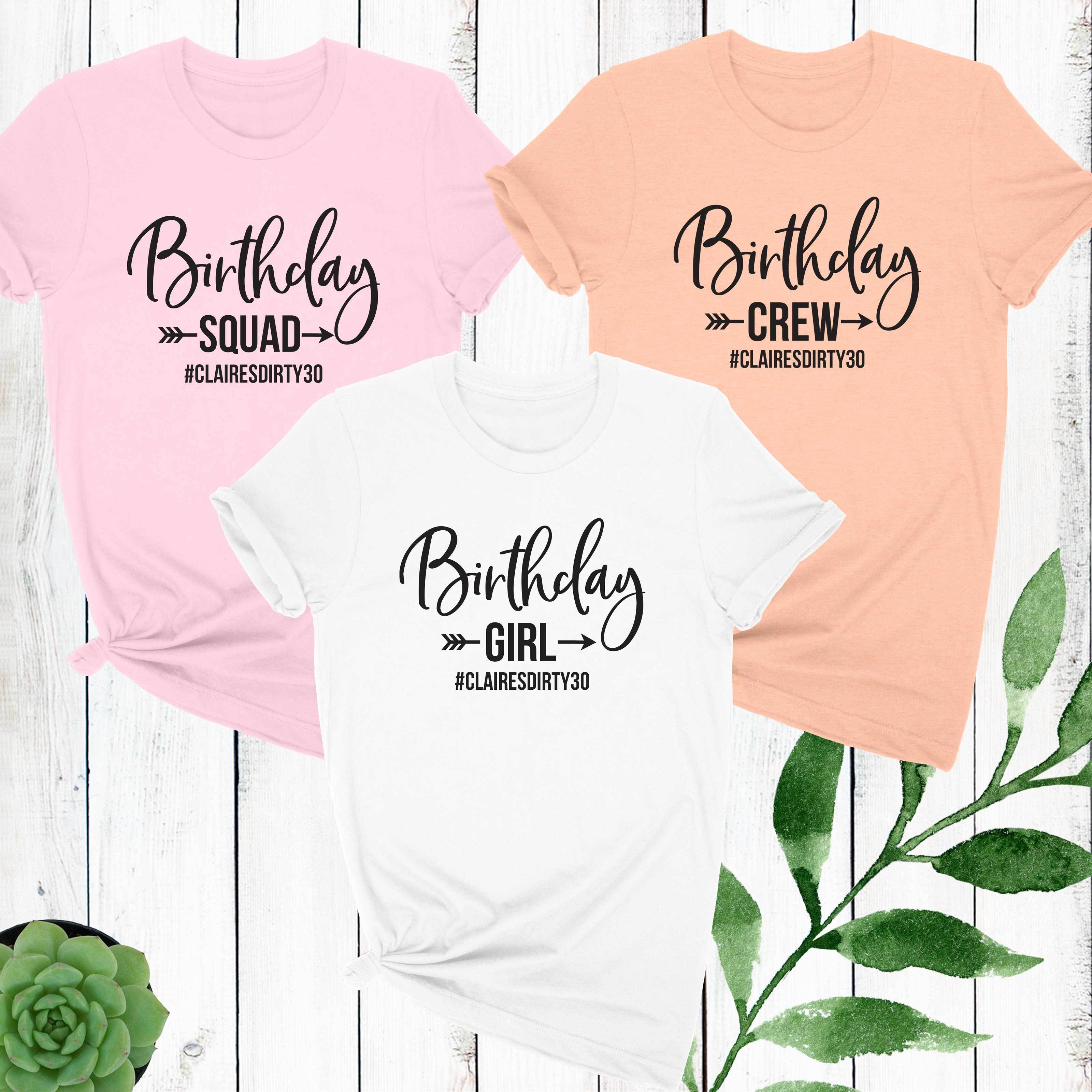 Birthday Shirts for Her