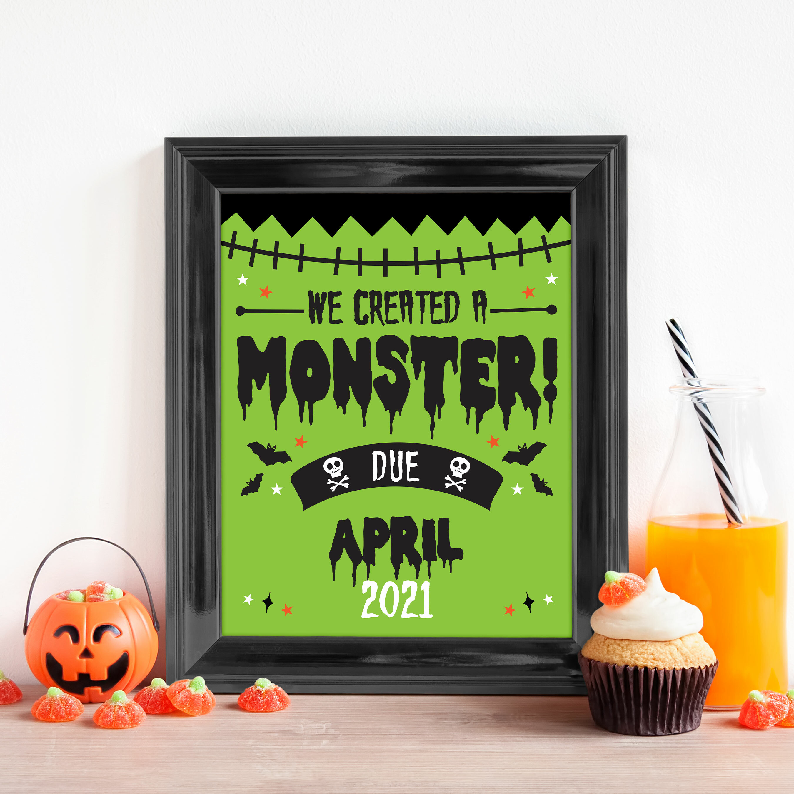 Halloween Pregnancy Announcements