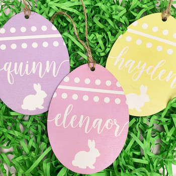 Spring Easter Tags Spring Dreams Wood Easter Tags