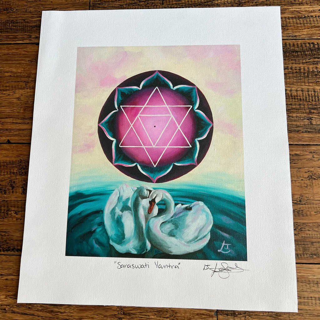 Saraswati Yantra | Fine Art Print