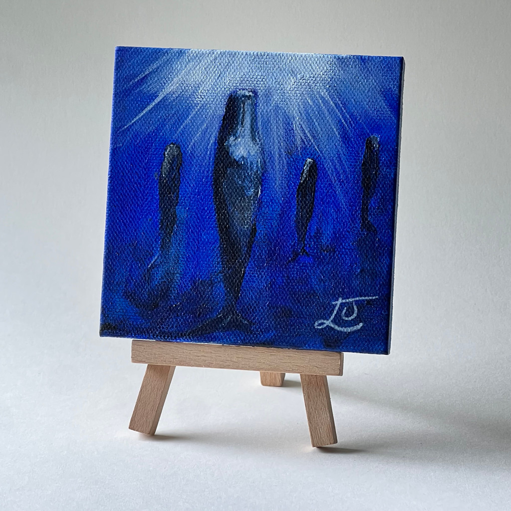Sleeping Giants | Original Acrylic Painting by Lauren Jade
