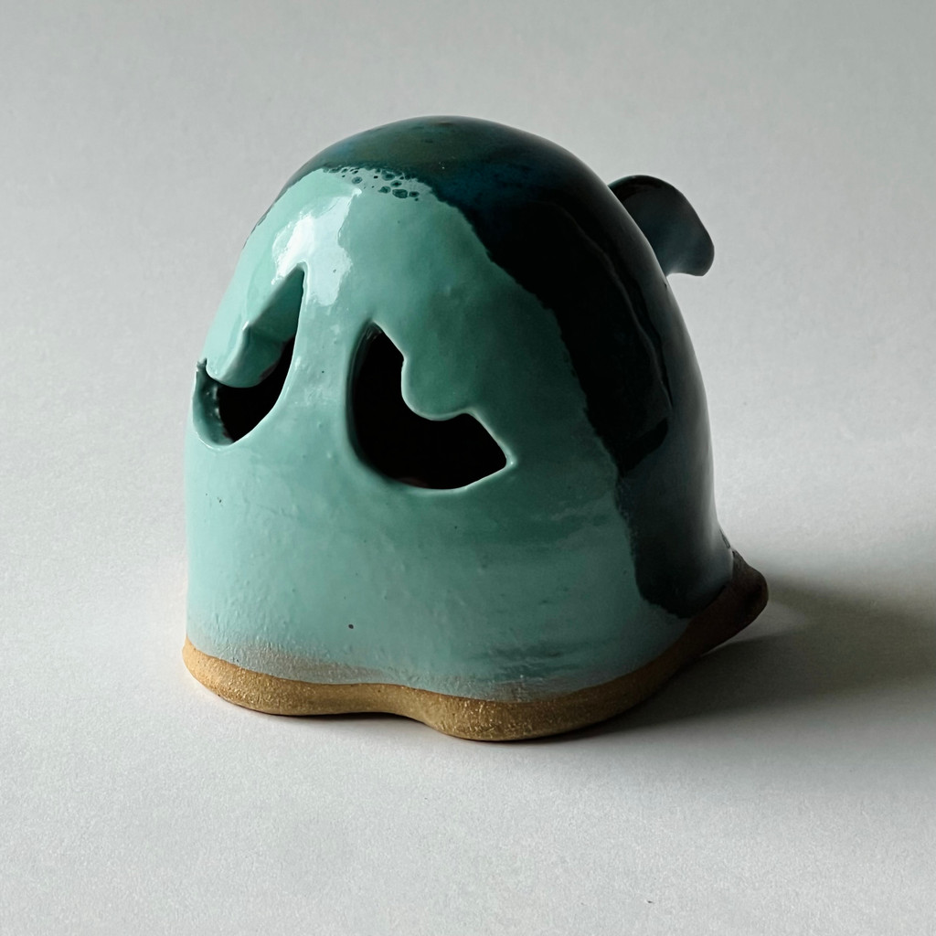 Dolphin Ghosty | Aqua and Tropical Teal
