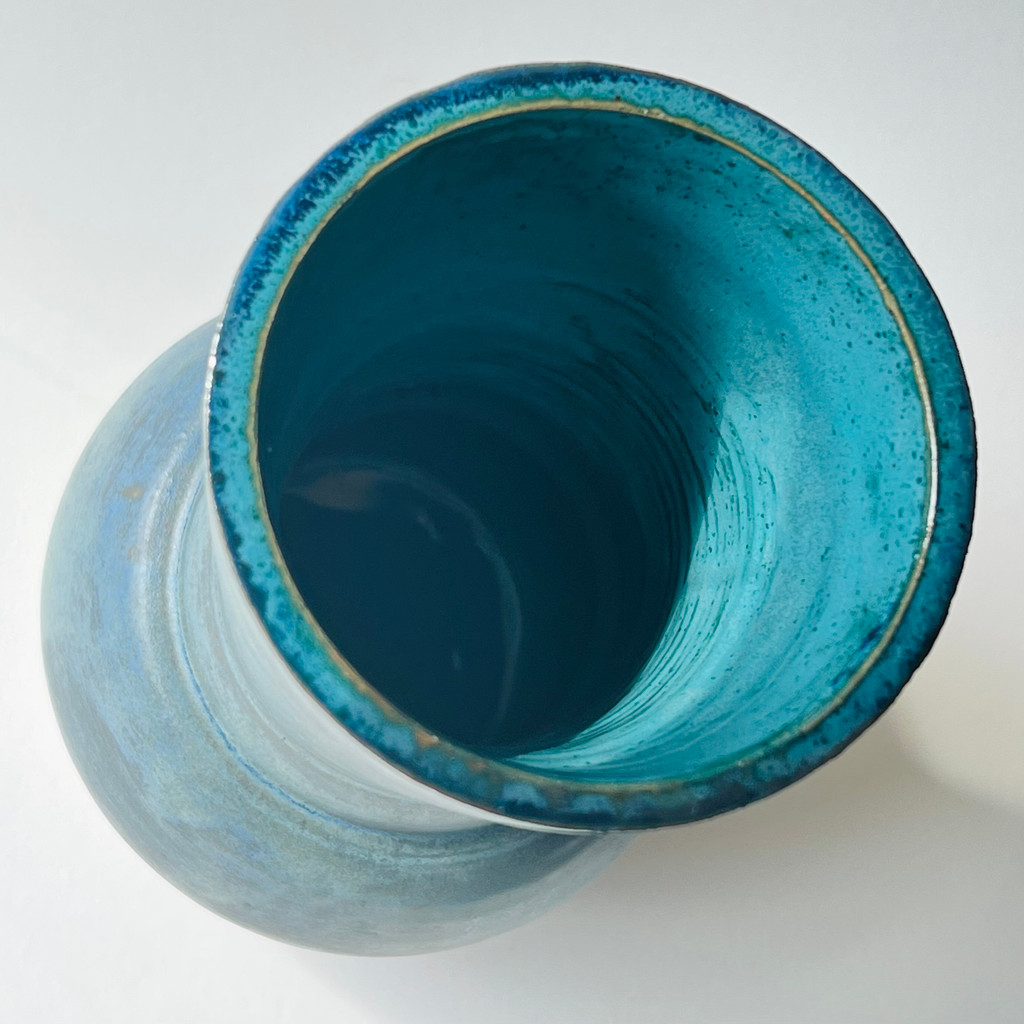 Flower Vase | Tuscan Blue