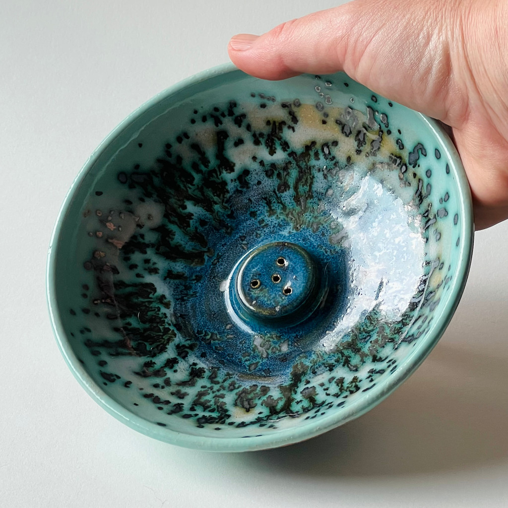 Incense Holder | Tropical Jasper Aqua
