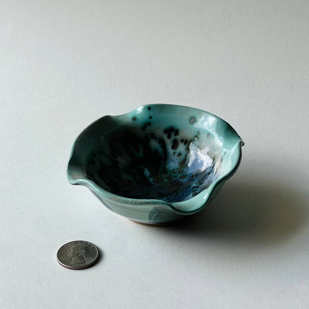 Trinket Tray 3 | Tropical Aqua Jasper