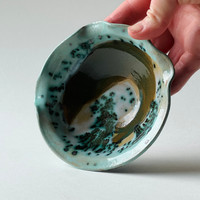 Trinket Tray 2 | Tropical Aqua Jasper