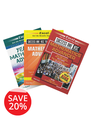 Excel HSC Maths Advanced Book Pack 2026