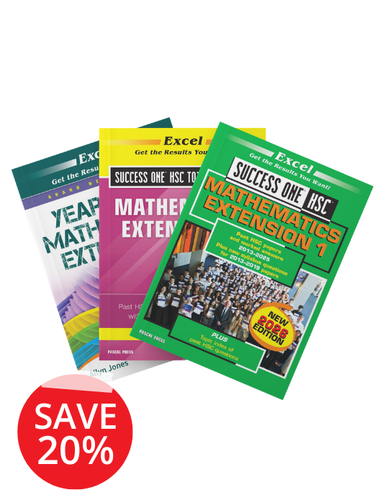 Excel HSC Maths Extension 1 Book Pack 2026