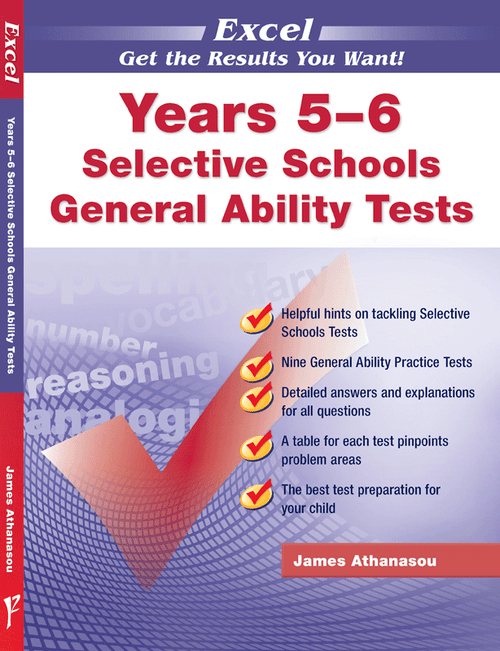 Excel Test Skills - Selective Schools and Scholarship General Ability Tests Years 5-6