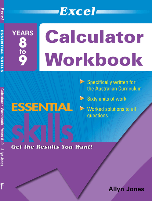 Excel Essential Skills - Calculator Workbook Years 8-9