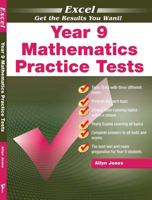 Excel - Year 9 Mathematics Practice Tests