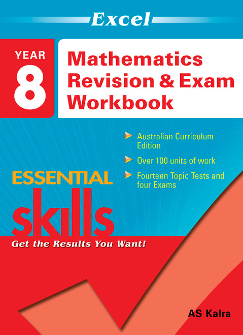 Excel Essential Skills - Mathematics Revision and Exam Workbook 1 Year 8