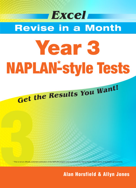 Excel Revise in a Month - Year 3 NAPLAN*-style Tests