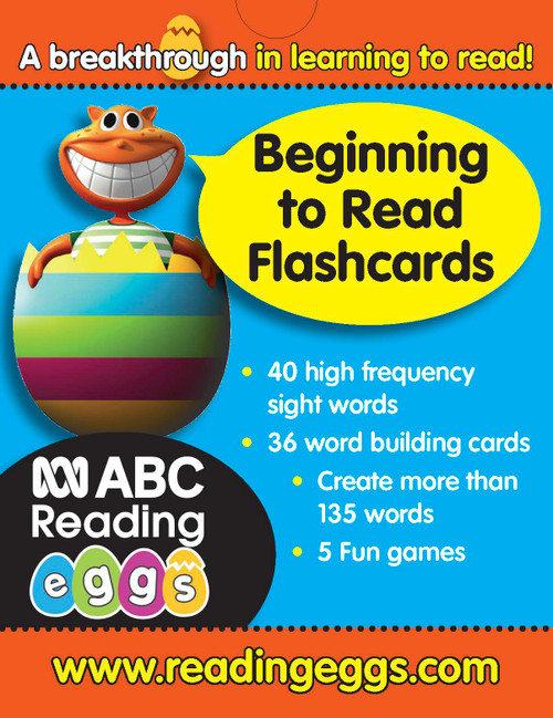ABC Reading Eggs - Beginning to Read - Flashcards