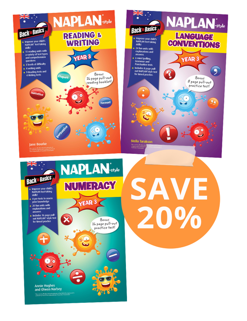 Back to Basics Book Pack NAPLAN Year 3