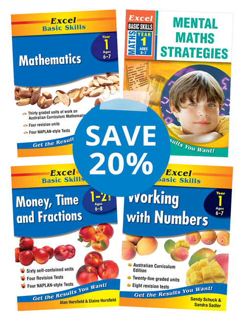 Excel Basic Skills Mathematics Book Pack Year 1