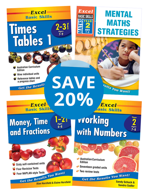 Excel Basic Skills Mathematics Book Pack Year 2