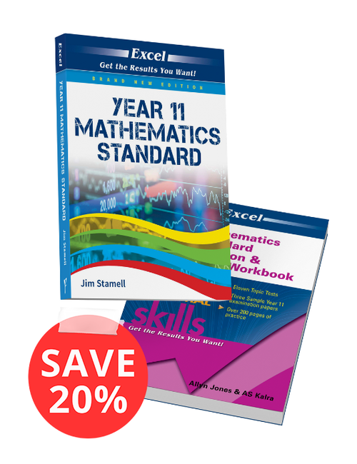 Excel Mathematics Standard Book Pack Year 11