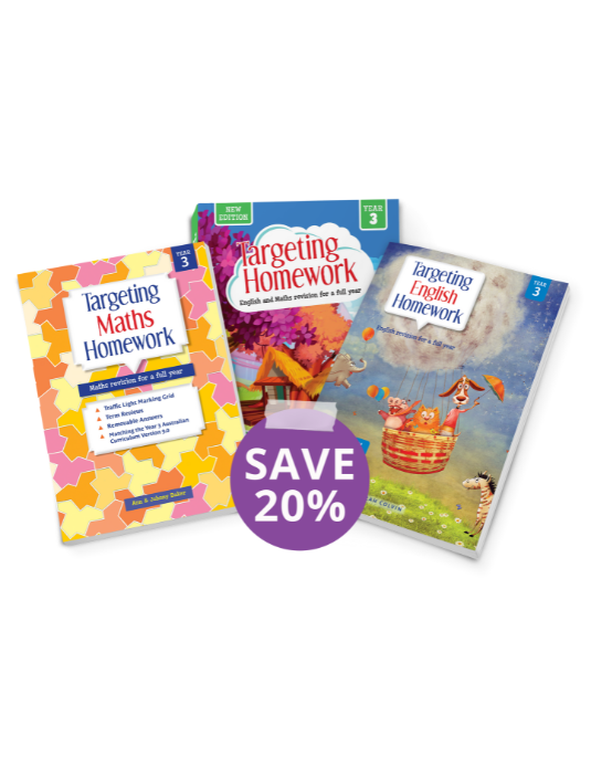 Targeting Homework Year 3 Book Pack