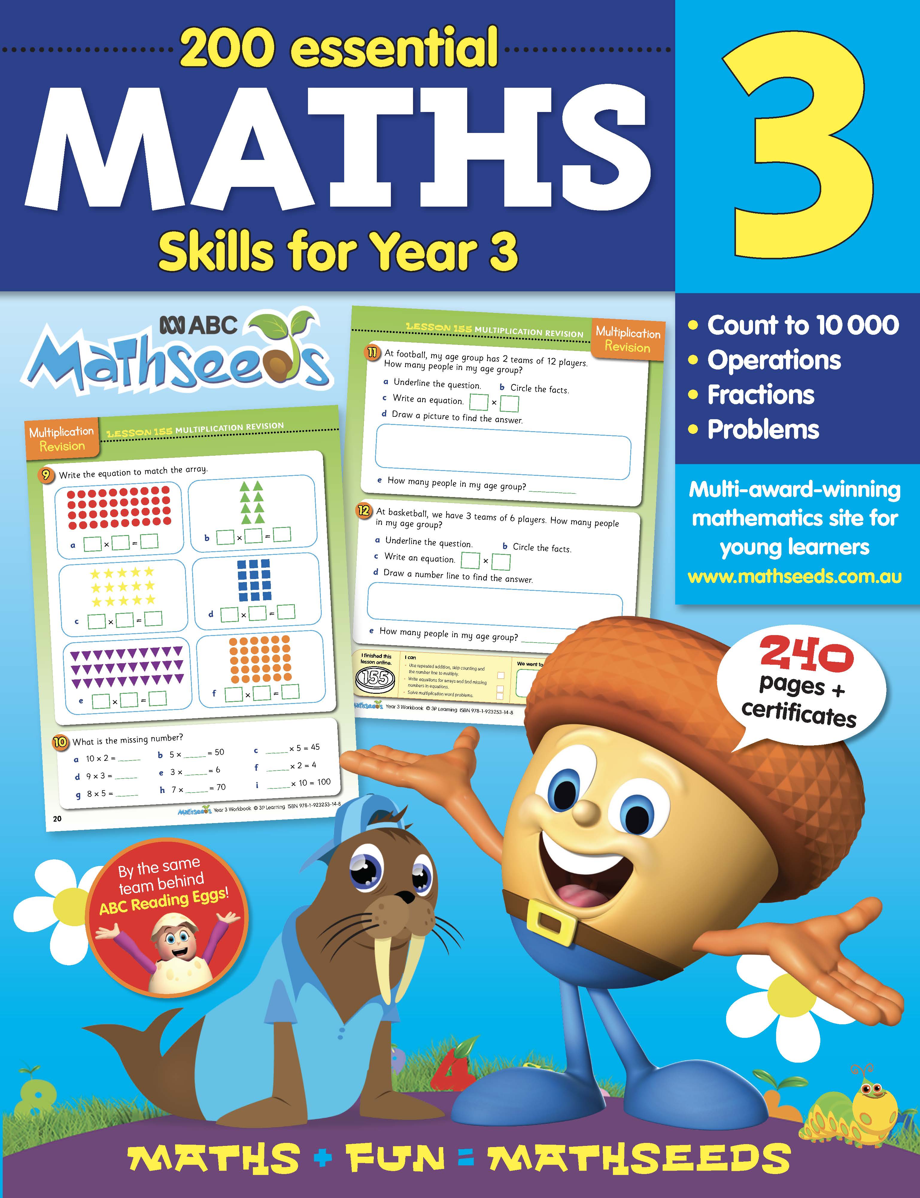 ABC Mathseeds Maths Skills Year 3